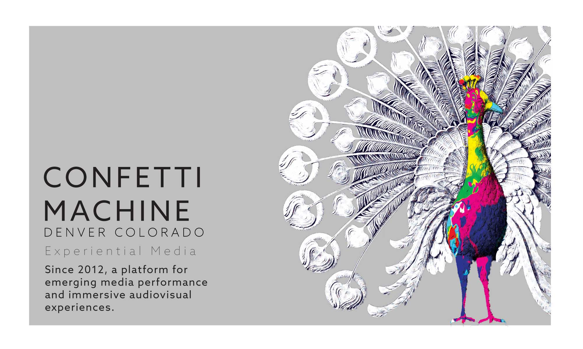 Confetti Machine Banner